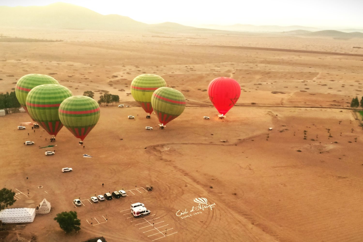 Marrakech balloon ride