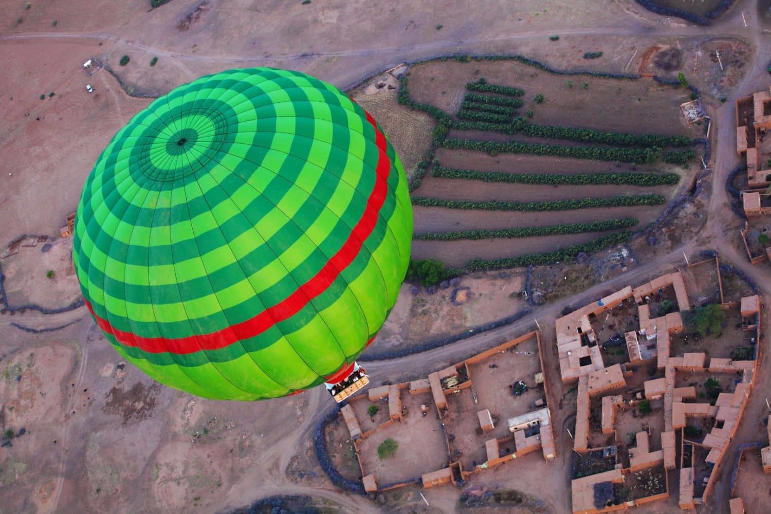 Hot air balloon flight Morocco