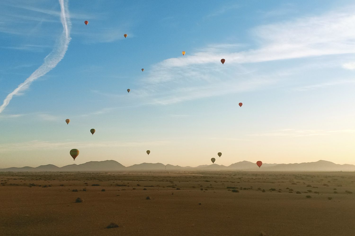 Prive hot air balloon ride Marrakech