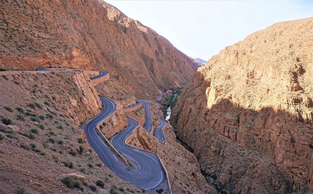 On the way to the desert from Agadir